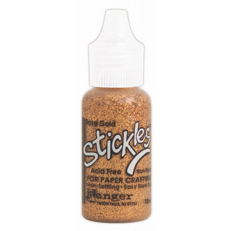Ranger ink ranger • stickles rose gold