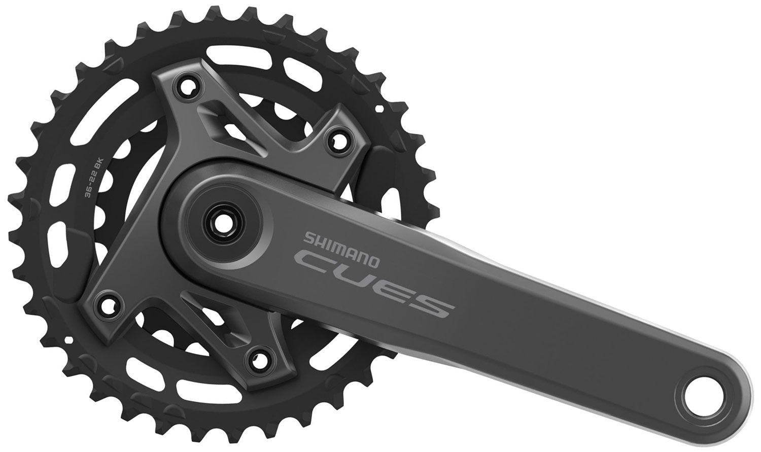Shimano cues fc-u6000 9 10 11-speed boost crank 36 22 | 170mm