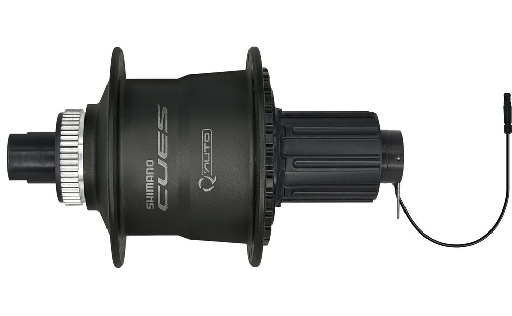 Shimano cues fh-u6060 auto shift dynamo center-lock rear hub 12x142mm