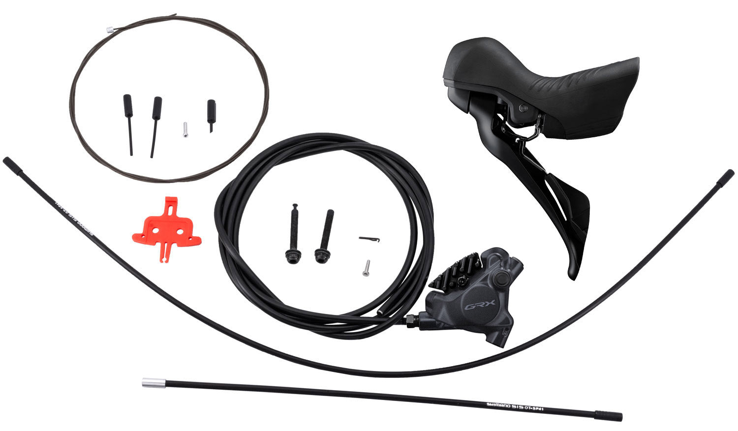 Shimano grx st-rx610+br-rx410 12-speed disc brake rear