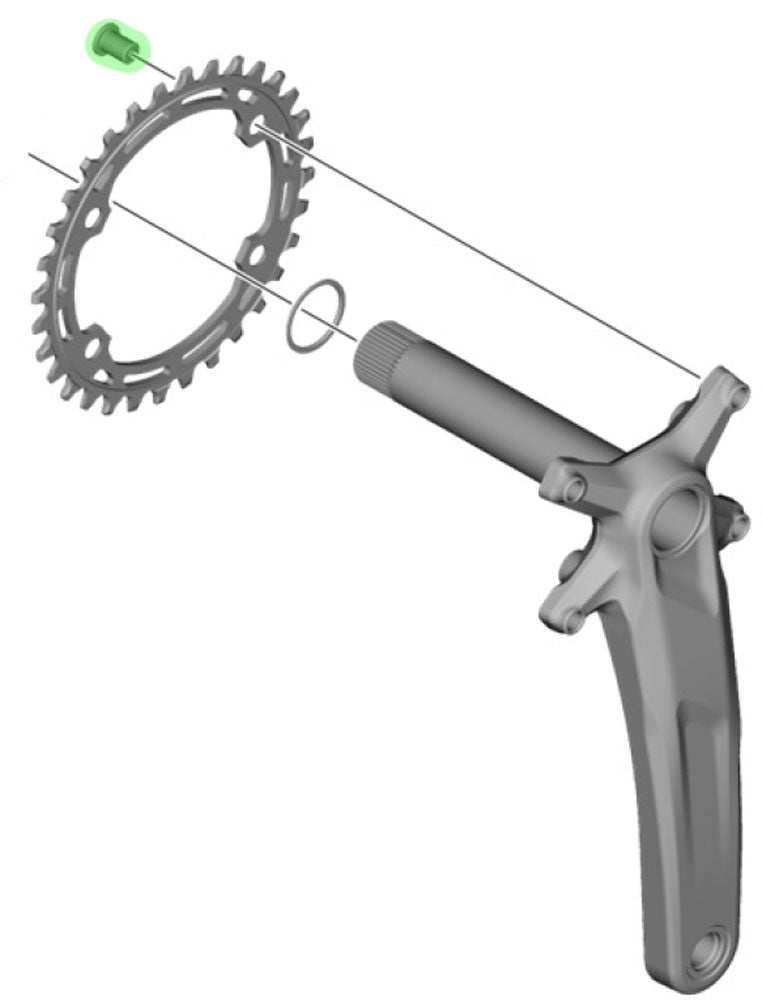 Vis de plateau Shimano Deore FC-M5100