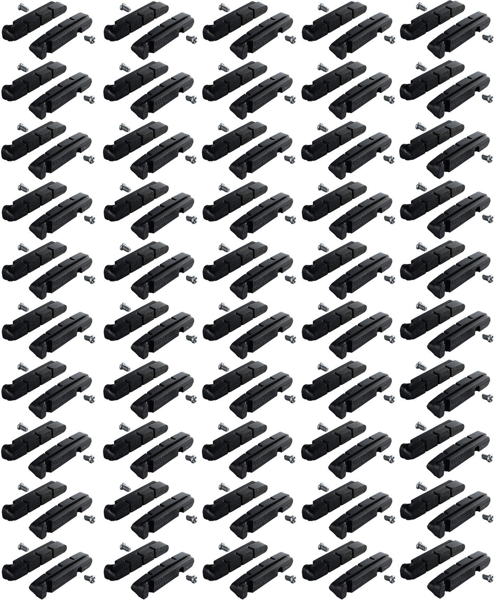 Shimano r55c4 brake pads for cartridge brake shoes (50 pair)