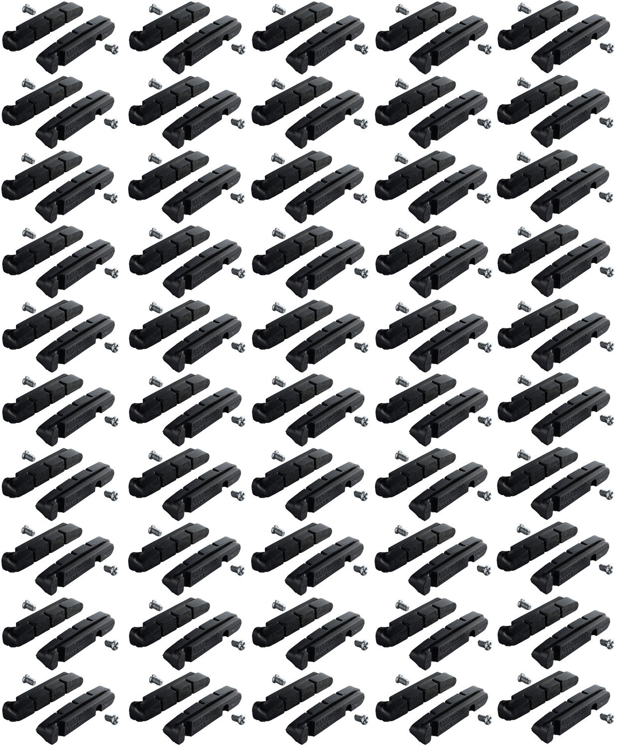 Shimano r55c4 brake pads for cartridge brake shoes (50 pair)