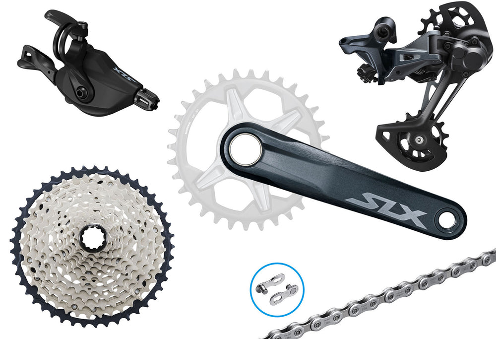 Shimano slx m7100 1x12-speed group | 170mm | 10-45 | clamp
