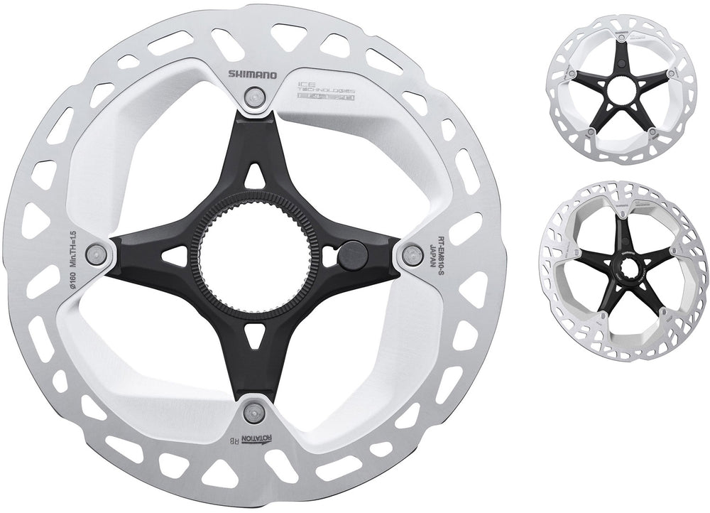 Shimano steps rt-em810 center-lock disc rotor for e-bike