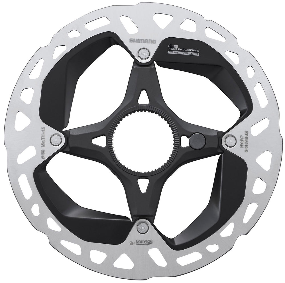 Shimano steps rt-em910 center-lock disc rotor for e-bike