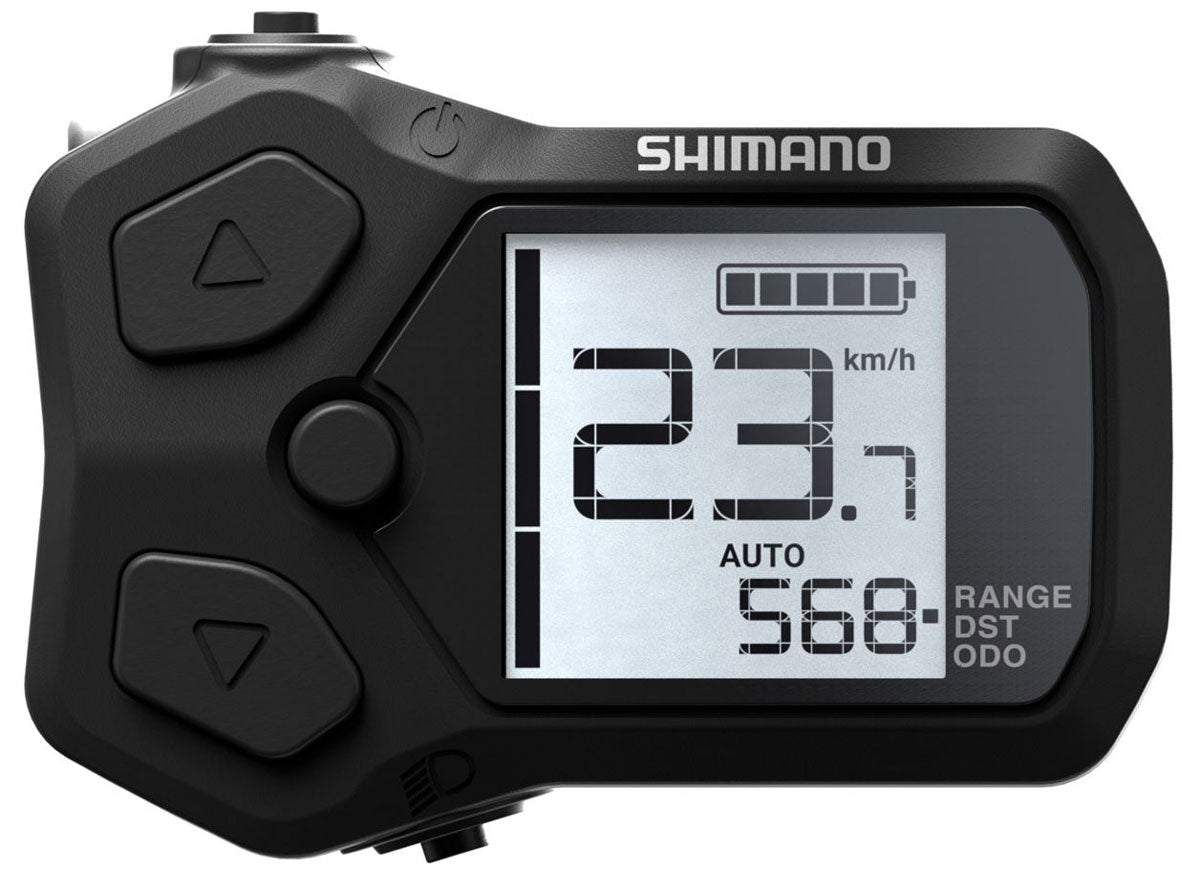 Shimano stappendisplay sc-en500a elektrisch e-tube-systeem