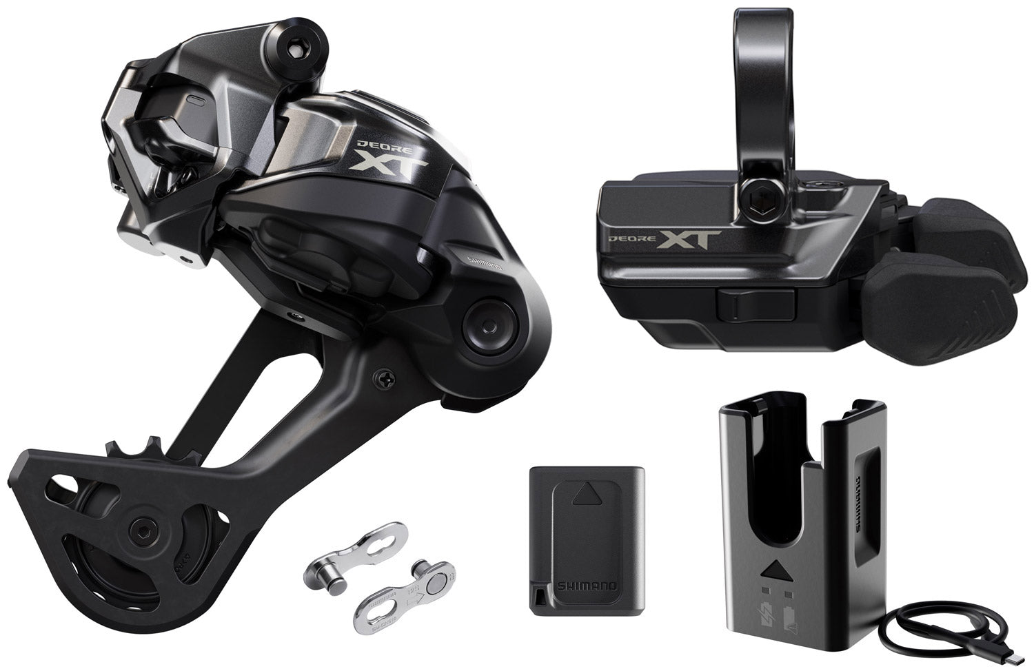 Shimano xt di2 m8250-sgs 12-speed drivetrain upgrade kit clamp