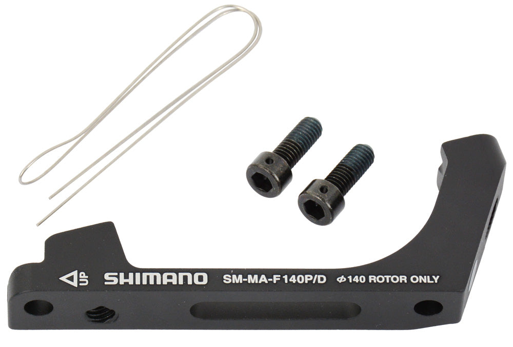 Shimano sm-ma-f140p d post-mount to flat-mount adapter for front 140mm rotor