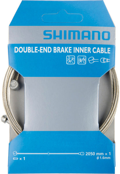 Shimano mtb road steel brake inner cable 1.6mm x 2050mm