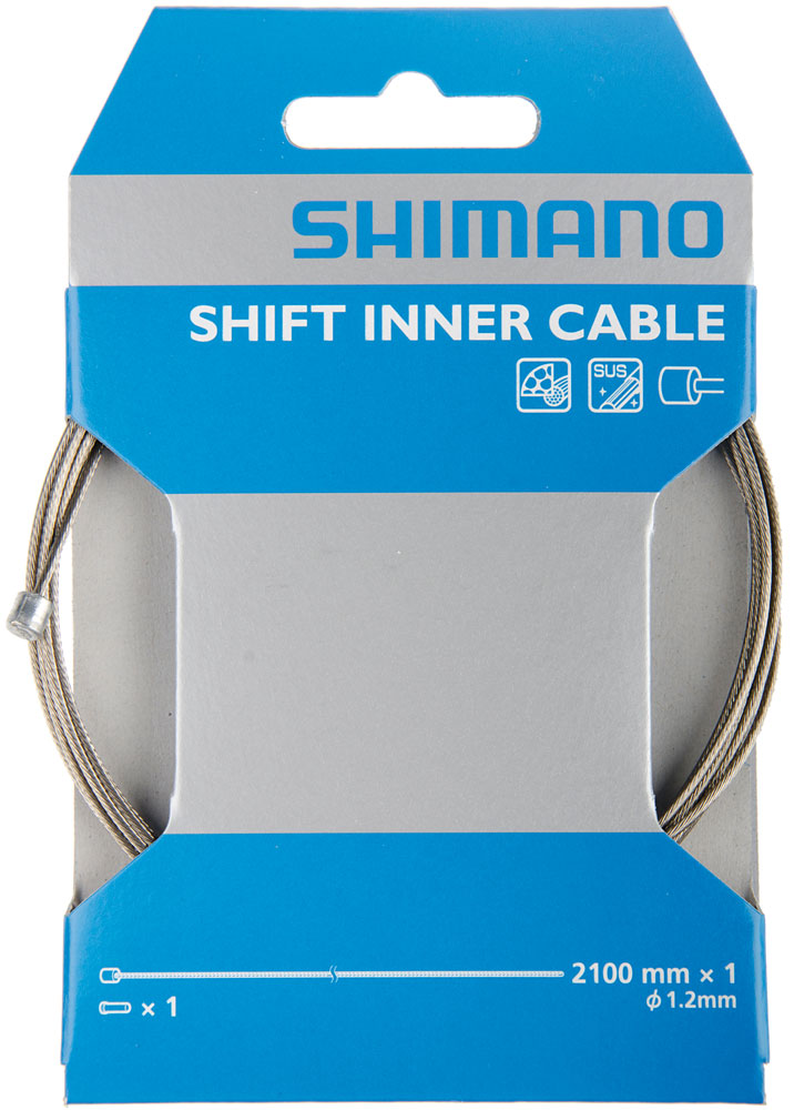Shimano stainless steel sus shift inner cable 1.2mm x 2100mm