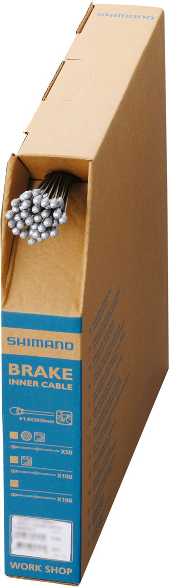 Shimano câble de frein intérieur racing inox 1.6-2050 (p.100) Y80098561