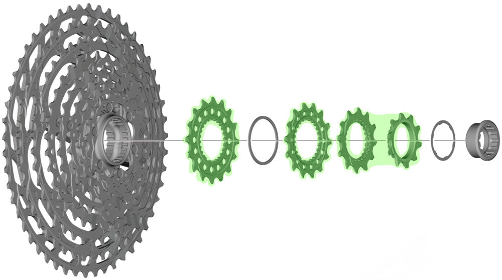 Shimano sprocket wheel for cs-m9100 m8100 m7100