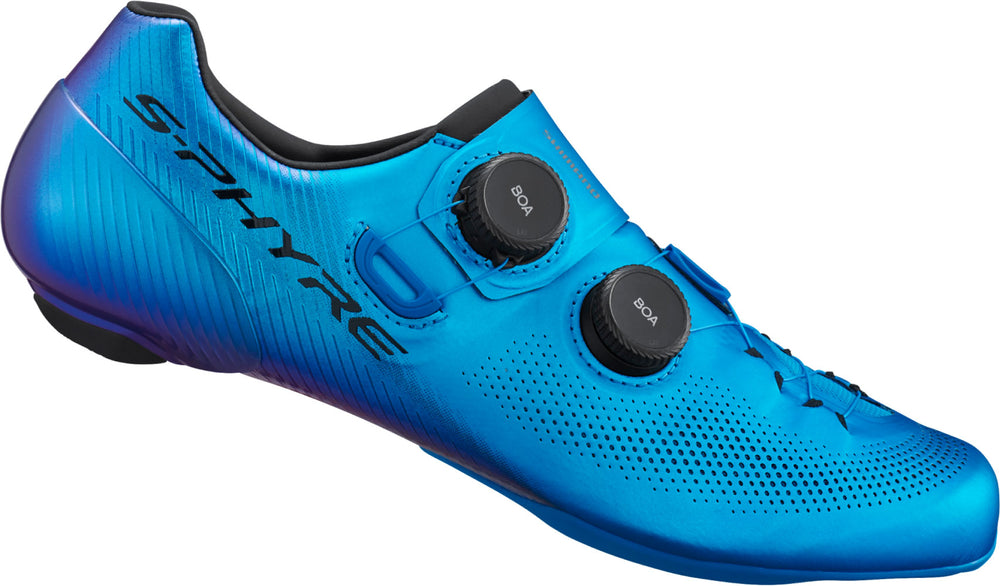 Shimano sh-rc903 s-phyre blue - road bike shoes | 43