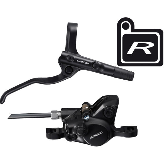 Shimano mt200 schijfremset achter kort 145 cm zwart