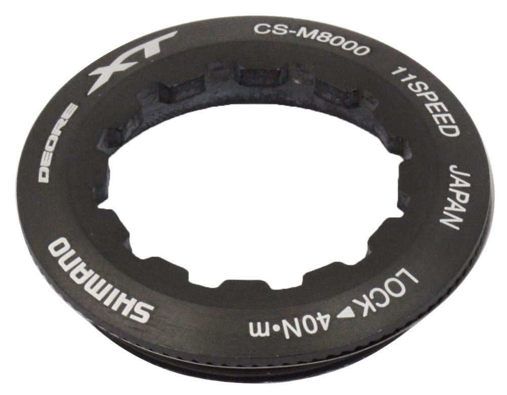 Shimano lock ring with spacer for cs-m8000