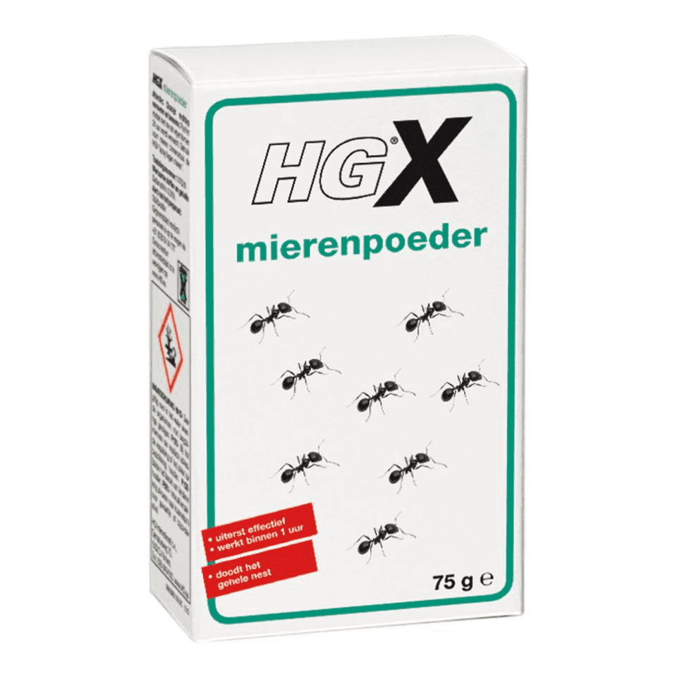 Hg x mierenpoeder 75gr