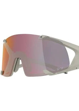 Masque Alpina HAWKEYE QV brouillard. miroir arc-en-ciel gris froid.Cat.1-3
