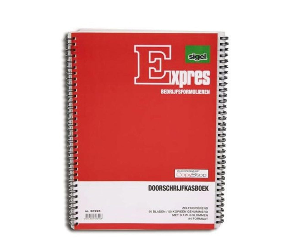 Kangaro doorschrijfkasboek met btw a4 2x50 bl pak a 2 stuks