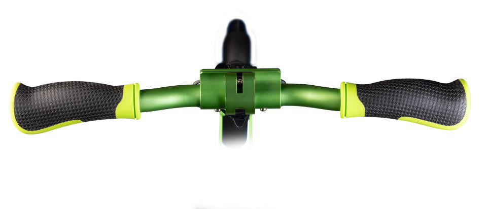 2-wiel Kinderstep Opvouwbaar Voetrem Groen Zwart