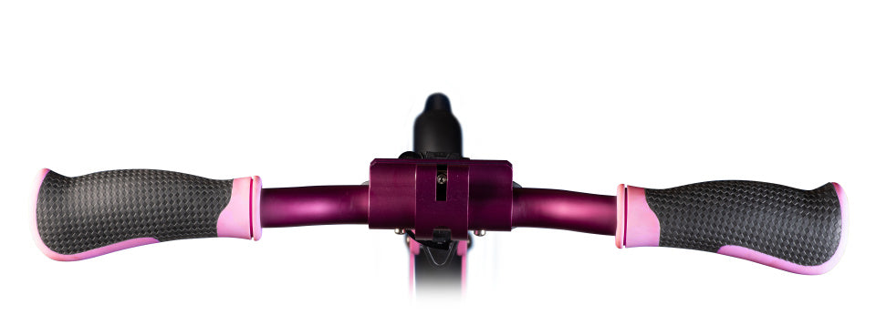 2-wiel Kinderstep Opvouwbaar Voetrem Roze Zwart