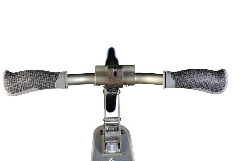 2-wiel Step Opvouwbaar Voetrem Zilver Zwart