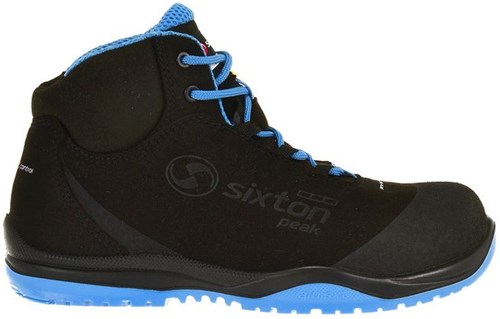 Sixton peak 91370-01 cuban hoog s3 src esd | zwart blauw | maat 36 - 00.091.104.36