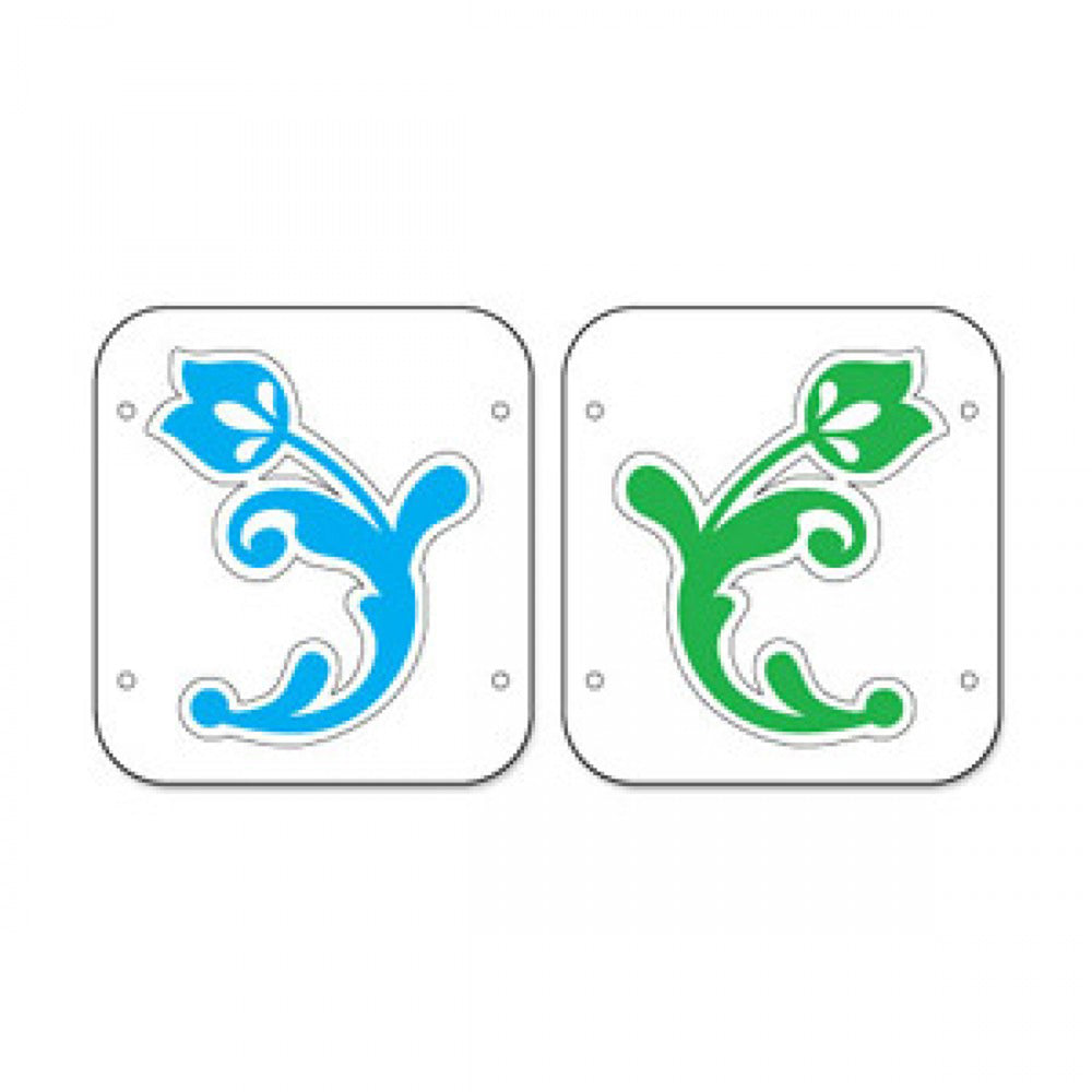 Sizzix • embosslits die flower with stem