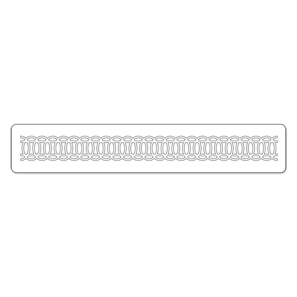 Sizzix • sizzlits decorative strip die ovals interlocking