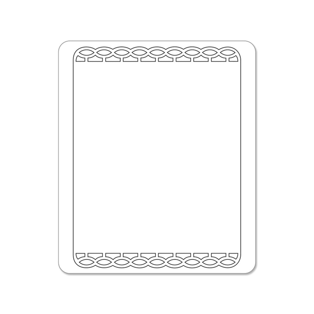 Sizzix • sizzlits die card ribbon insert