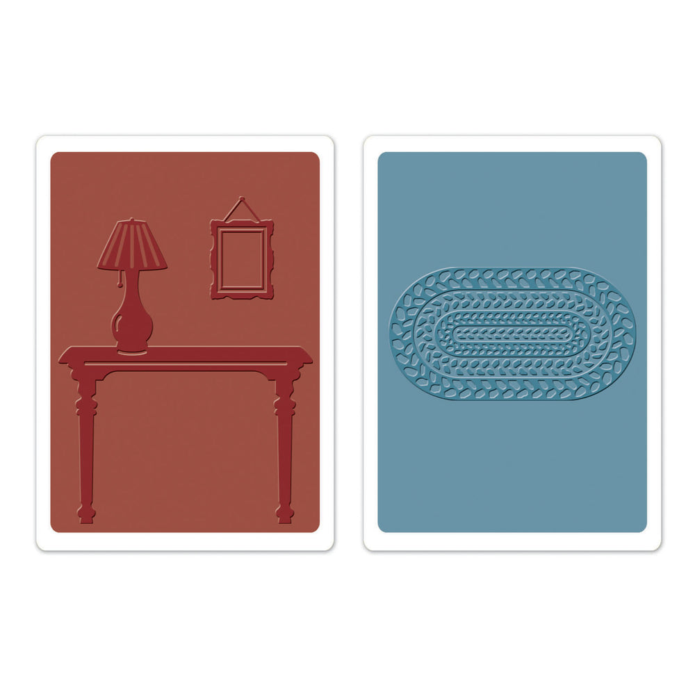 Sizzix • 3d textured impressions embossing sjabloon foyer