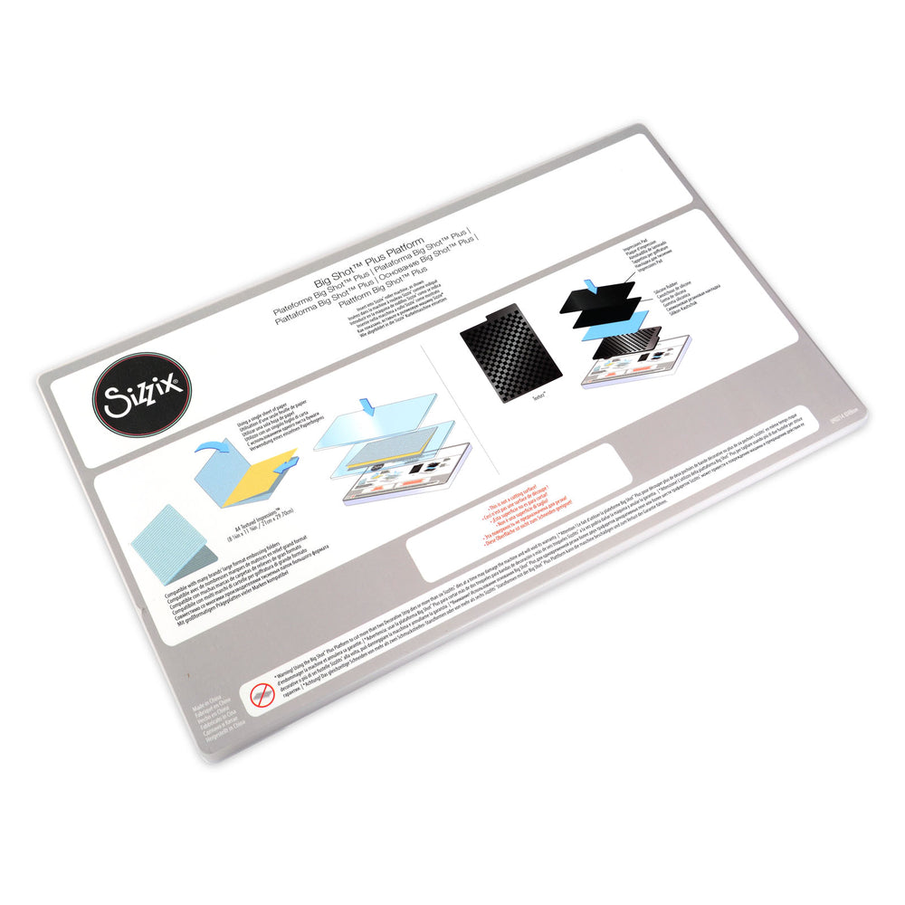 Sizzix • big shot plus accessoire onderplaat standaard
