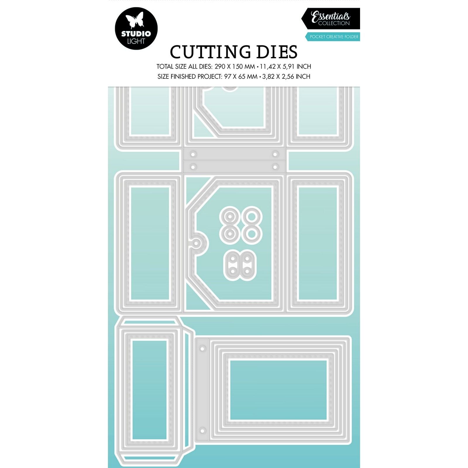 Studio light • essentials cutting dies pocket creative folder
