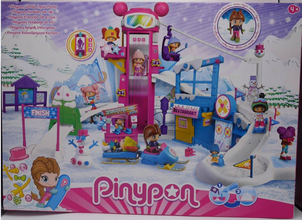 Famosa pinypon sneeuwpark met wel 40 accessoires en 1 speelfiguur