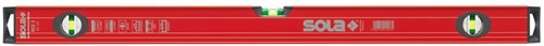 Sola alu waterpas red3 80, 80cm 3 libellen 0,30mm m - 01215101 - 01215101