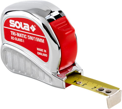 Sola tri-matic tm10 rolbandmaat 10 meter 25 mm – 50023501