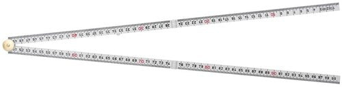 Sola vouwduimstok kunststof 2mtr 10-ledig wit, wit, eg-klasse 3 hk2 10w sb - 53030201 - 53030201