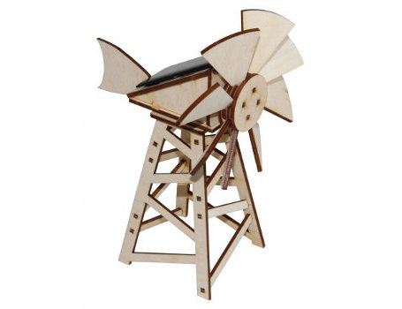 Solexpert bouwpakket - amerikaanse windmolen op zonne-energie