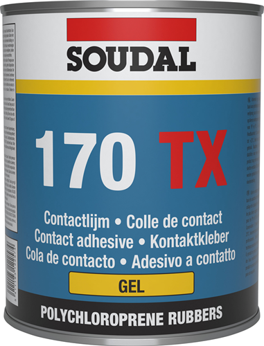 Soudal 170 tx gel - contactlijm | 5 l - 125779
