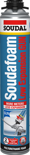 Soudal click fix low | pu pistoolschuim |750 l - 110725