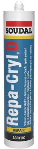 Soudal repacryl |acrylaatkit | wit | 310 ml - 106184