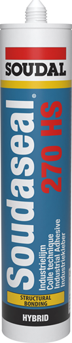 Soudal soudaseal 270hs | ms polymer lijmkit | 290 ml | wit - 110207