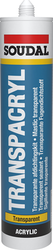 Soudal transpacryl kleurloze acrylaatkit