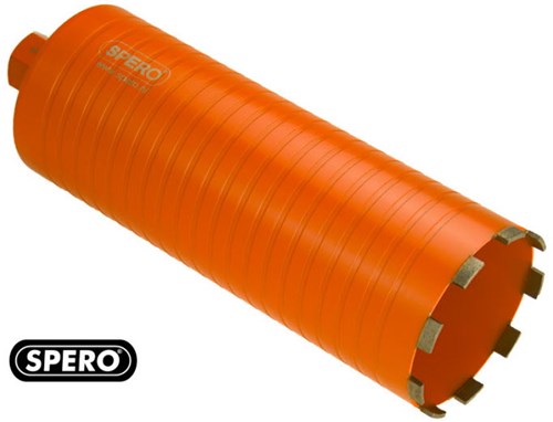 Spero 112mm droog unc softimpact beton diamantboor premium l:350mm - sft-112