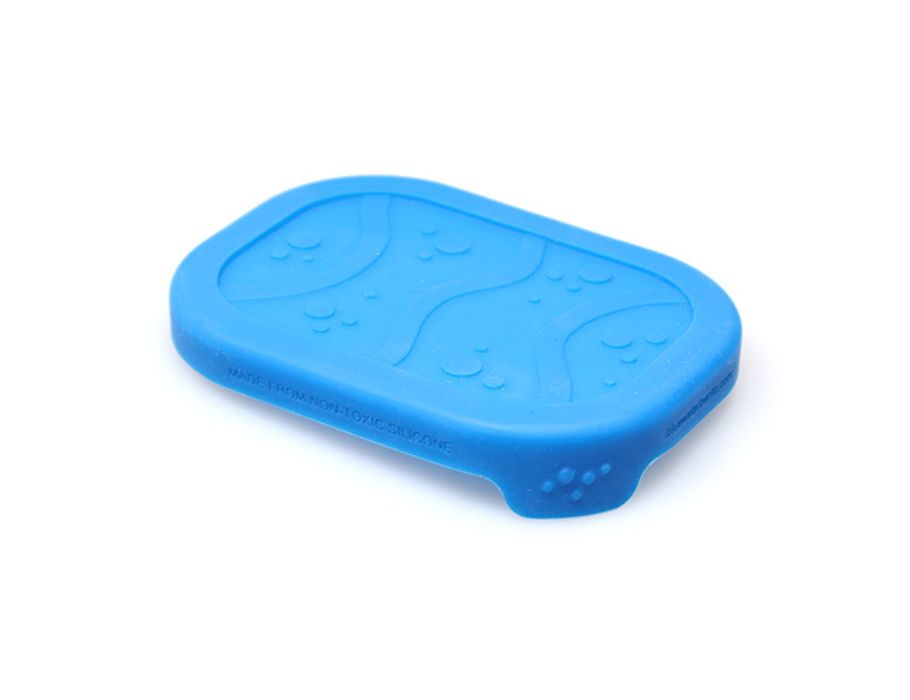 Blue water bento deksel - splash pod - blauw