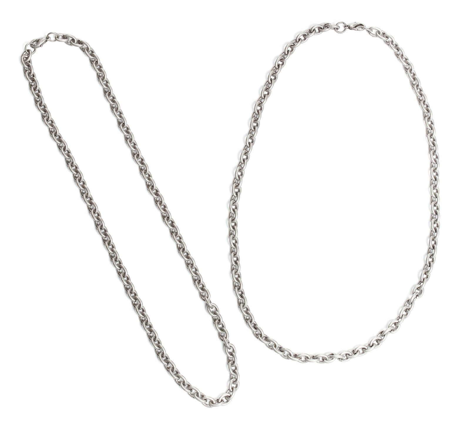 Darice • signed sealed remembered cable chain 457mm ant. silver