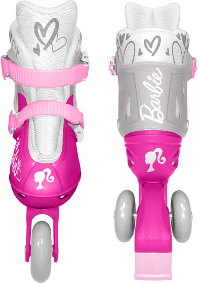 Mattel 2-in-1 Skates Hardboot Verstelbaar Roze Wit maat 27-30