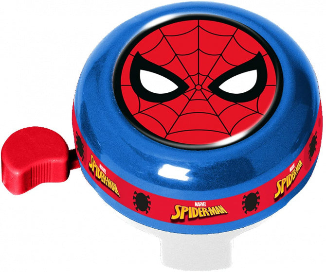 fietsbel Spider-Man 60 mm blauw rood