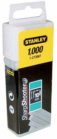 Stanley handgereedschap nagels 12mm type j - 1000 stuks - 1-swk-bn050t