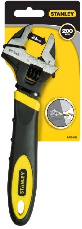 Stanley handgereedschap verstelbare moersleutel 250mm - kaart - 0-90-949